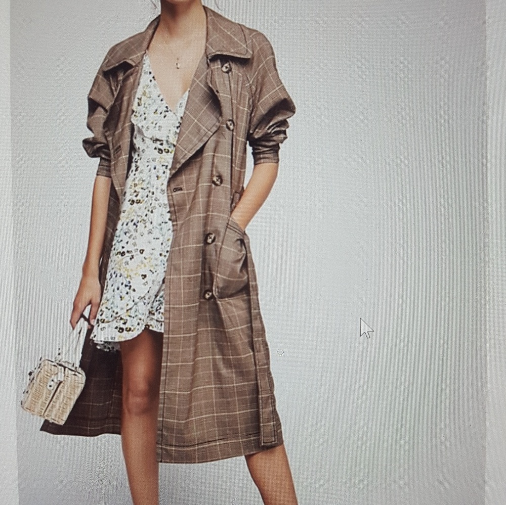 Free People Cecilia Trench Coat